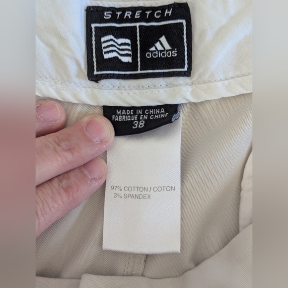 Adidas size 38 chino shorts - Picture 5 of 7